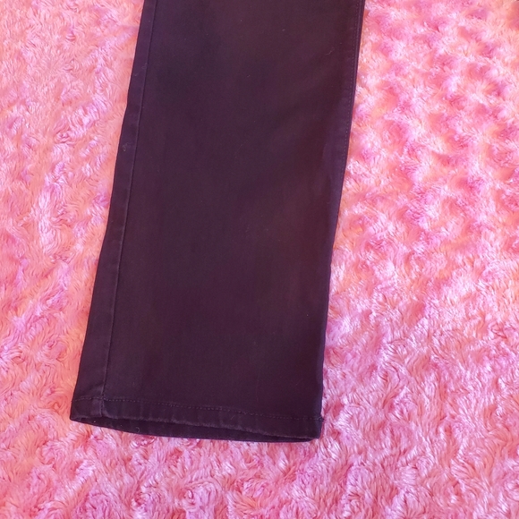 Bandolino Women's  Amy Straight Leg Black  Jeans - Picture 3 of 9